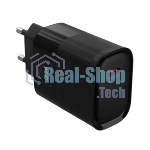 Сетевое зарядное устройство MORE CHOICE (4620202553478) NC67i СЗУ 1Type-C 3.0A PD 20W, черный
