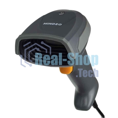 Сканер штрих-кода Mindeo M2-HD ручной, 2D имидж, серый USB