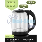 Чайник электрический Добрыня EC-113 1.8 л, 1800 Вт,стекл черный x12