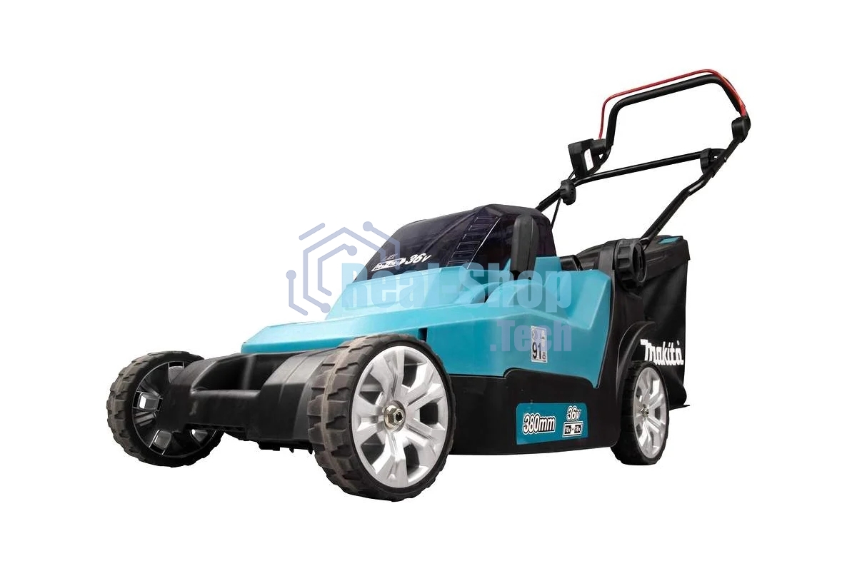 Газонокосилка аккумуляторная Makita DLM382PM2, 18 В, 4 Ач