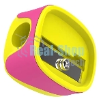 Точилка для карандашей ручная Deli ER00903 U-touch, 1 отверстие, пластик/резина ассорти, туба