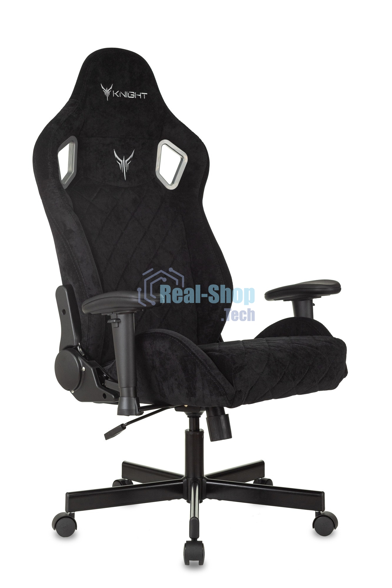 Кресло Бюрократ Knight Outrider Light-20 черный, ткань, 120 кг, механизм качания