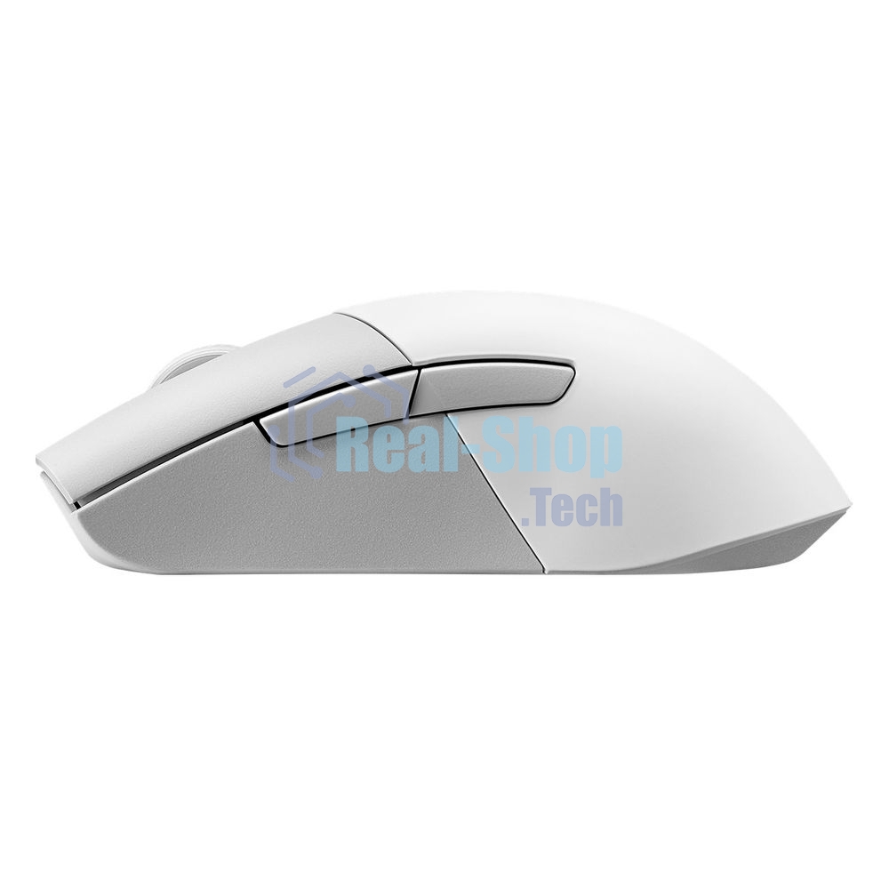 Мышь беспроводная/проводная ASUS ROG Keris Wireless AimPoint белый, 36000 dpi, радиоканал, Bluetooth, USB, кнопки - 5