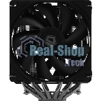 Кулер ID-COOLING SE-206-XT черный 120мм алюминий/медь 1800rpm 35db 4-pin 250W 156мм