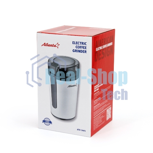 Кофемолка Atlanta ATH-3401 (белый)