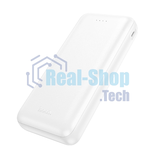 Портативный аккумулятор HOCO J153A 20000mAh 2USB+1Type-C+1micro USB 2.0A, белый