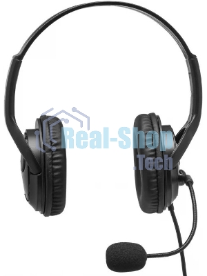 Гарнитура Exegate 960 USB Stereo чёрный, проводная, USB, регулятор громкости