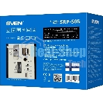 Радиоприемник SVEN SRP-505 (4 Вт, FM/AM/SW, USB, SD/microSD, Bluetooth, 1200 мАч)черный