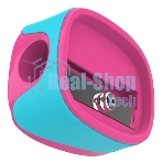 Точилка для карандашей ручная Deli ER00903 U-touch, 1 отверстие, пластик/резина ассорти, туба