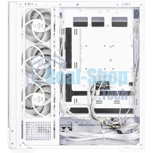 Компьютерный корпус ZALMAN P40 NAMU, ATX, белый, WINDOW, WOODEN ELEMENTS, 2xCombo(2.5” or 3.5”), 1xUSB TYPE-C, 2xUSB 3.0, SIDE 3x120мм ARGB, REAR 1x120мм ARGB