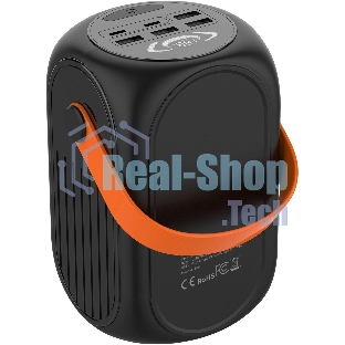 Портативный аккумулятор Cactus CS-PBFSUD-60000 60000mAh 80W 4.5A черный