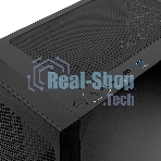 Компьютерный корпус без блока питания Case HSPD M540, Mesh Mid Tower, черный, TG, 0.45 SPCC, no fans, ATX, mATX, mITX, 160/300/150мм, 2x2.5