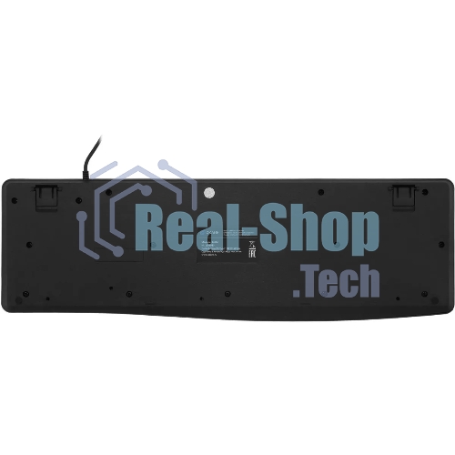 Клавиатура проводная Oklick 145M, USB, черный