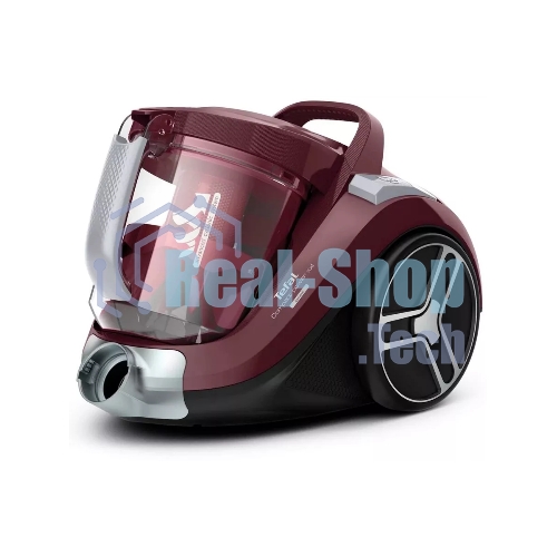 Пылесос Tefal Compact Power XXL TW4873EA малиновый/черный, 550 Вт, уборка сухая, пылесборник контейнер 2.5 л