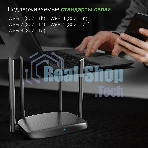 Роутер беспроводной Digma DWR-AC1202 AC1200 10/100/1000BASE-TX черный