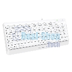 Комплект клавиатура+мышь A4Tech FStyler F1512 проводной, USB, 1200 DPI, белый