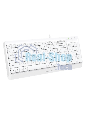 Комплект клавиатура+мышь A4Tech FStyler F1512 проводной, USB, 1200 DPI, белый