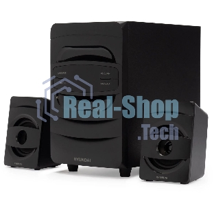 Микросистема Hyundai H-MS1404 черный 30Вт FM USB BT SD
