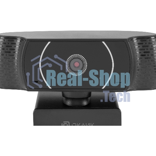 Веб-камера OKLICK OK-C016HD 1280x720, 30 кадр/с, USB Type-A, микрофон, универсальное крепление