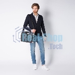 Сумка мужская Piquadro Urban CA1592UB00/GRN серый/черный натур.кожа