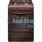Плита газовая Gefest 1200-С7 К39 коричневый, конфорок 4 шт, духовка 63 л, 60 см x 85 см x 60 см