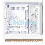 Компьютерный корпус ZALMAN P40 NAMU, ATX, белый, WINDOW, WOODEN ELEMENTS, 2xCombo(2.5” or 3.5”), 1xUSB TYPE-C, 2xUSB 3.0, SIDE 3x120мм ARGB, REAR 1x120мм ARGB