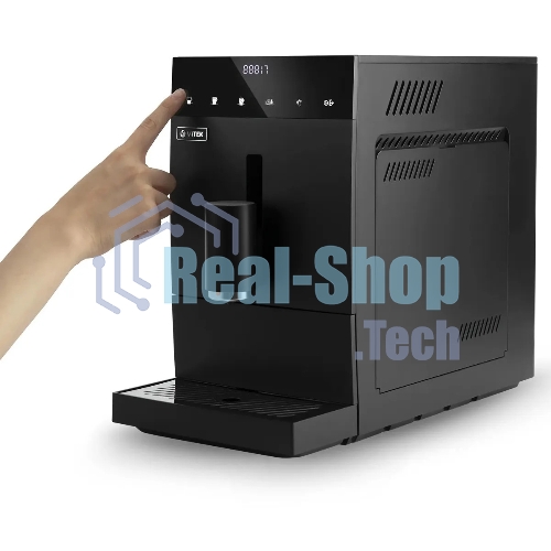 Кофемашина автоматическая Vitek Metropolis VT-8700 черный, зерновой кофе, 1.2 л, 1350 Вт, 20 Бар