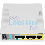 Коммутатор Mikrotik CSS106-1G-4P-1S 5PORT 1000M 1SFP