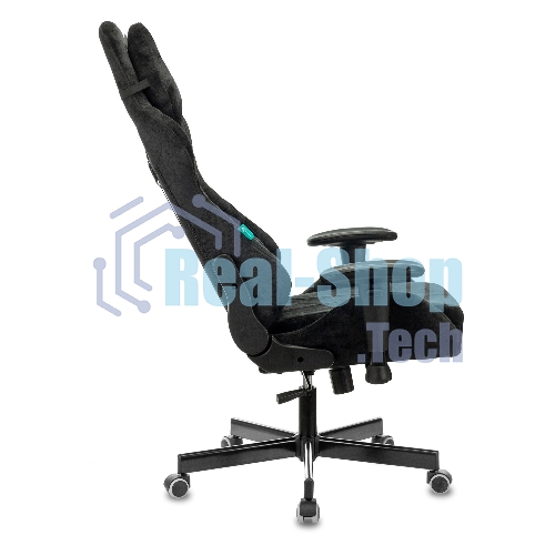 Кресло Бюрократ VIKING KNIGHT LT20 FABRIC черный, ткань, 120 кг, механизм качания