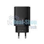 Сетевое зарядное устройство MORE CHOICE (4620202553478) NC67i СЗУ 1Type-C 3.0A PD 20W, черный