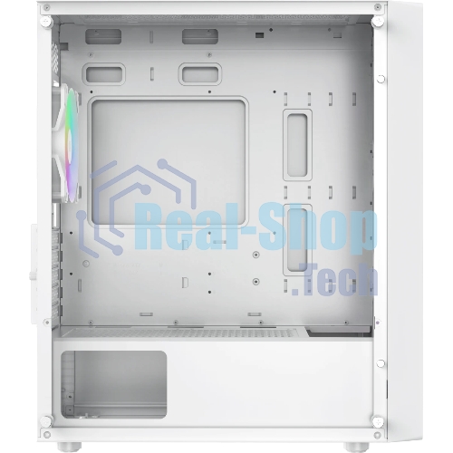 Компьютерный корпус Ocypus Gaммa C50 WH ARGB, MATX, USB 3.0*1+USB 2.0*2, FRONT 3x120мм ARGB, REAR 1x120мм ARGB