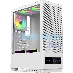 Компьютерный корпус ACD Citadel 108DW ATX, Type-C + 2 X USB ports + HD audio combo, Mesh, TG, белый