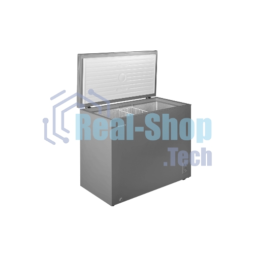 Морозильный ларь Kraft BD (W)-280SRX серебристый, 260л