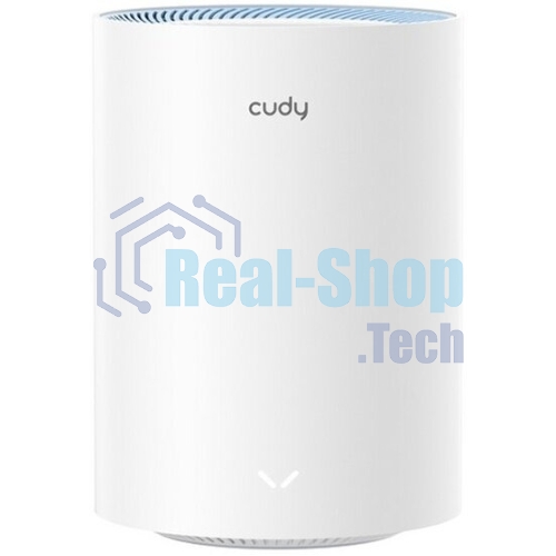 Бесшовный Mesh роутер Cudy M1200(3-Pack) AC1200 10/100BASE-TX белый (упак.:3шт)