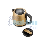 Чайник электрический Kitfort KT-6111 1л. 1630Вт золотистый/черный (корпус: нержавеющая сталь)