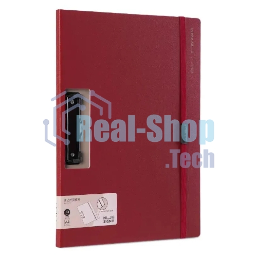 Папка-планшет Deli Nusign NS178RED A4 полипропилен красный