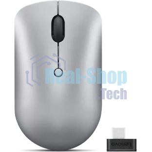 Мышь беспроводная Lenovo 540 светло-серый, 2400 dpi, радиоканал, USB-C, кнопки - 4