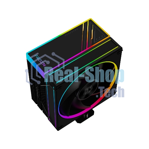 Кулер ID-Cooling FROZN A410 ARGb черный 120мм алюминий/медь 2000rpm 30db 4-pin 220W 152мм