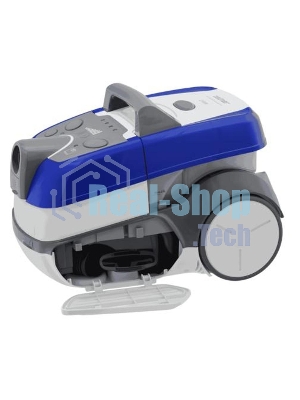 Пылесос Zelmer ZVC9140D W&D AquaLeon Pro синий/белый, 360/2100 Вт, уборка влажная/сбор жидкости/сухая, пылесборник контейнер 3.5 л