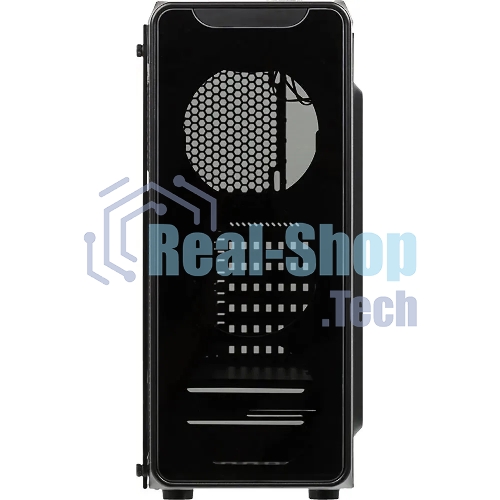Компьютерный корпус Accord JP-X черный без БП ATX 2xUSB 2.0 1xUSB 3.0 bott PSU