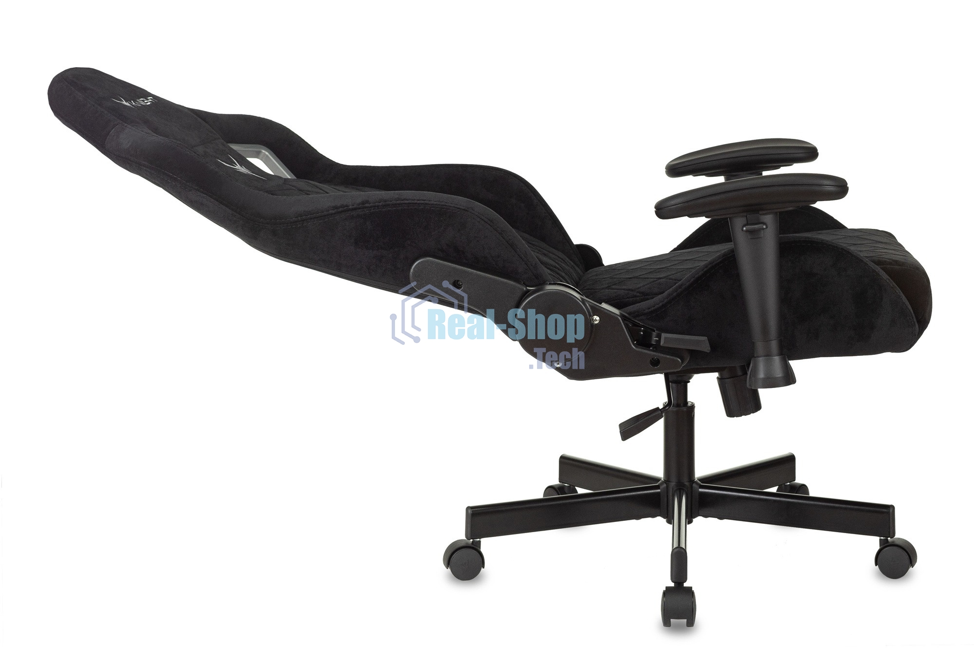Кресло Бюрократ Knight Outrider Light-20 черный, ткань, 120 кг, механизм качания