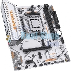 Материнская плата Maxsun MS-eSport B850M WIFI ICE, AM5, AMD B850, 2xDDR5, 2xSATA, 2xM.2, 1xPCIe 5.0 x16, 1xPCIe 3.0 x1, 1xHDMI 1.4, 1xDP, 1xRJ45, Wi-Fi 6, Bluetooth 5.2, 4xUSB-A 5Gbps, 2xUSB-A 2.0, 3x3.5 мм, 7.1, mATX
