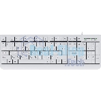 Клавиатура Acer OKW400 проводная, USB Type-A, белый