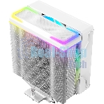 Кулер для процессора Ocypus Delta A40 SE WH ARGB, 120мм ARGB FAN, Top ARGB Panel, 4 HEAT PIPES, 4-PIN PWM, 800-1800 RPM, 31DBA, HYDRO BEARING, LGA115X/1200/1700/18XX, AM4/AM5