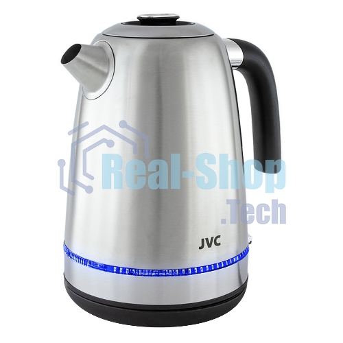 Чайник электрический JVC JK-KE1720 1.7 л, 2200 Вт, серебристый