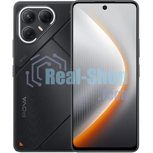 Смартфон Tecno Pova 7 5G LJ7, 8/256Gb, черный
