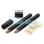 Карандаши цветные Moleskine Highlighter EW2PSFN12, липа, 2 цвета (2шт)