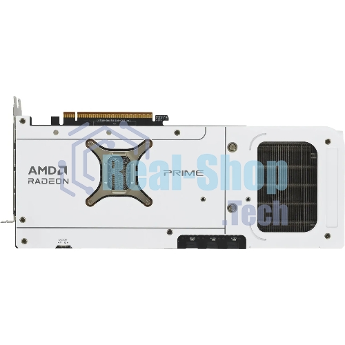 Видеокарта Asus PRIME-RX9070XT-O16G-WHITE белый