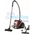 Пылесос Tefal Compact Power XXL TW4873EA малиновый/черный, 550 Вт, уборка сухая, пылесборник контейнер 2.5 л
