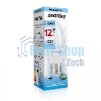 Светодиодная (LED) лампа Smartbuy-C37-12W/4000/E27